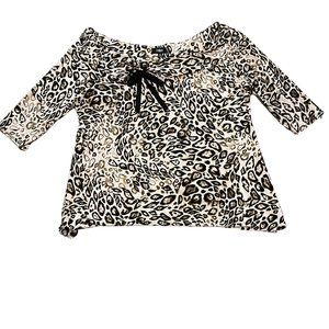 Slim Factor by Investments -Animal Print